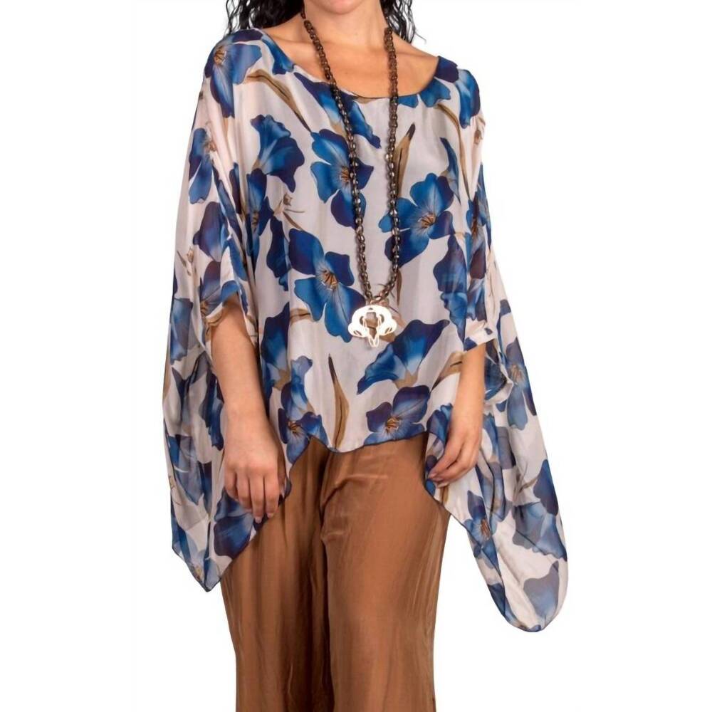 NEW GIGI MODA aria orchid kaftan in navy